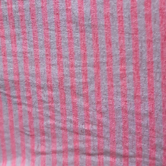 Victoria's Secret Super Model Essentials Neon Pink and White Striped Tank Size S - Picture 9 of 12